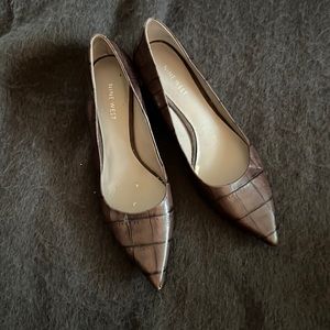 Vintage kitten heel pumps by Nine West.